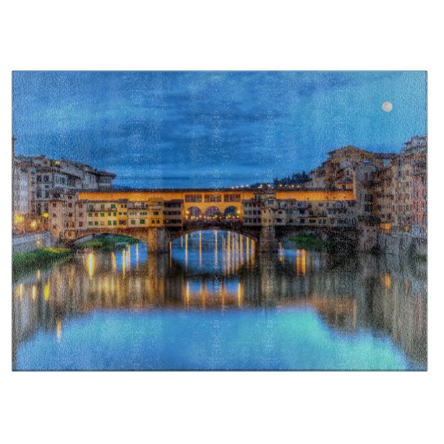 Ponte vecchio bridge in Florence, Italy Cutting Board (Front)
