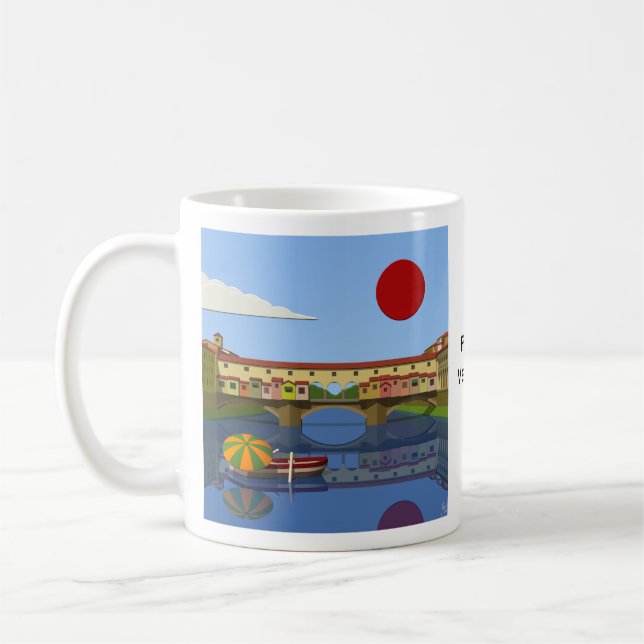 Ponte Vecchio Coffee Mug (Left)
