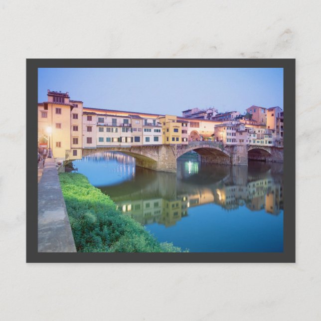 Ponte Vecchio Florence Italy Postcard (Front)