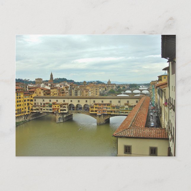 Ponte Vecchio - Florence, Italy Postcard (Front)