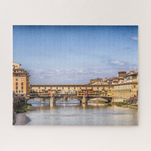 Ponte Vecchio In Florence Italy Jigsaw Puzzle