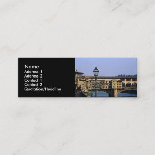 Ponte Vecchio Mini Business Card