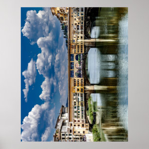 Ponte vecchio(old bridge) poster