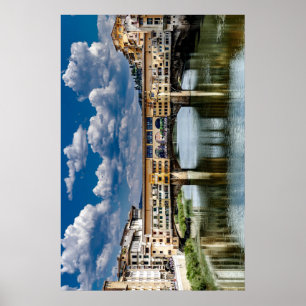 Ponte vecchio(old bridge) poster