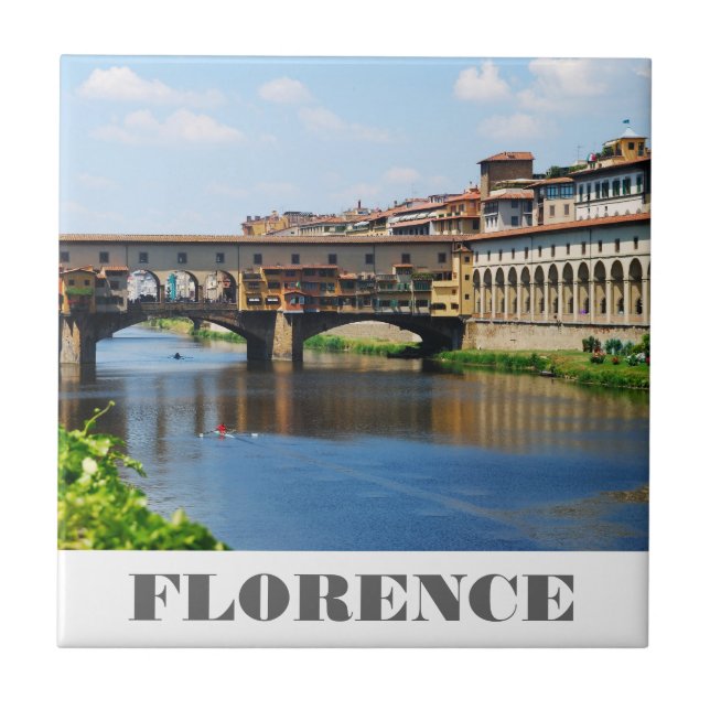 Ponte Vecchio Tile (Front)