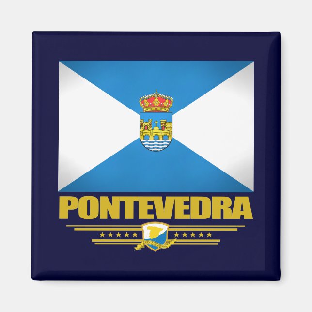 Pontevedra Magnet (Front)