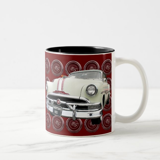 pontiac chieftain 53 Two-Tone coffee mug (Right)
