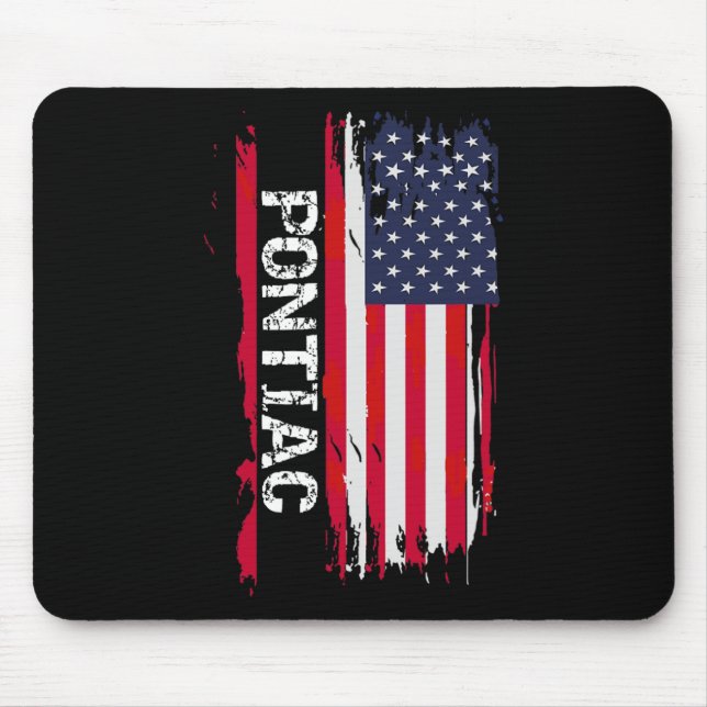 Pontiac City  Mouse Pad (Front)