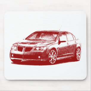 Pontiac G8 GXP streaked Mouse Pad