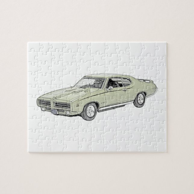 Pontiac GTO 1969 Judge Jigsaw Puzzle (Horizontal)
