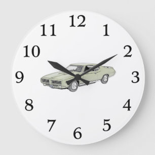 Pontiac GTO 1969 Judge Large Clock