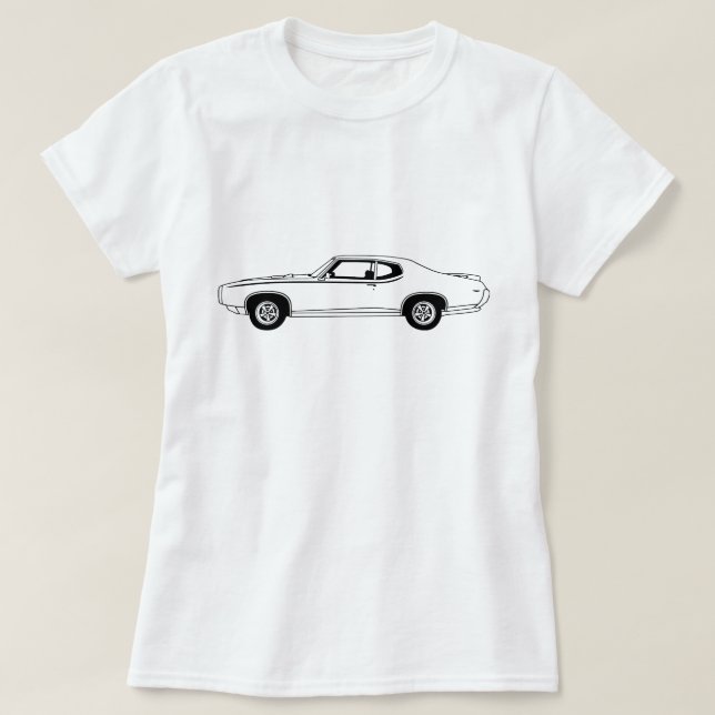 PONTIAC GTO JUDGE 1969  T-Shirt (Design Front)