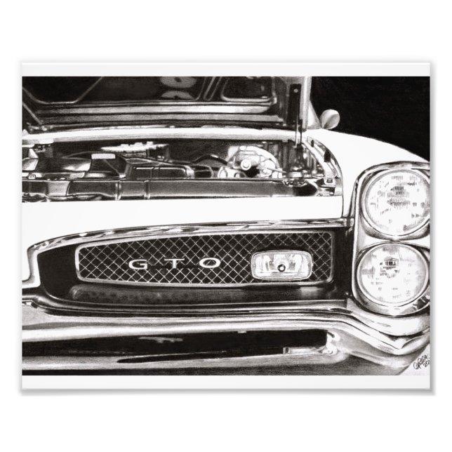Pontiac GTO Photo Print (Front)