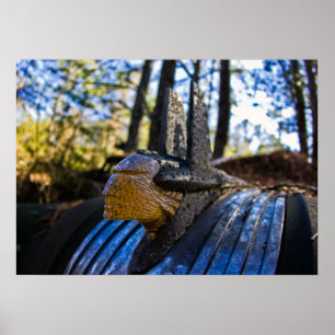 Pontiac Indian Hood Ornament Poster