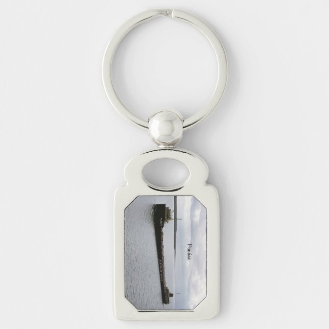 Pontiac metal key chain (Front)