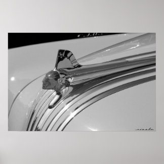 Pontiac Silver Streak Hood Ornament Poster