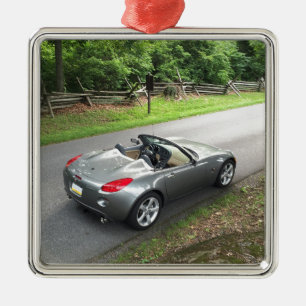 Pontiac Solstice Metal Ornament
