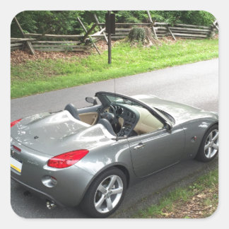 Pontiac Solstice Square Sticker