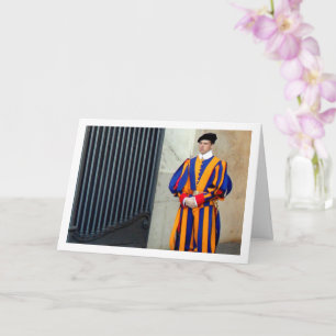 Pontifical Swiss Guard Portrait Card