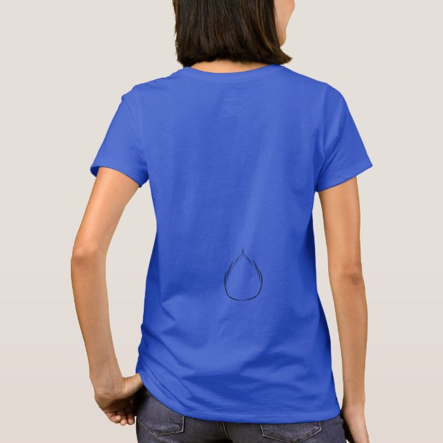 ponto kun, WITHOUT LEGS IN THE BACK T-Shirt (Back)