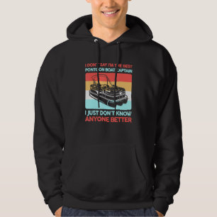 Pontoon Boat Captain Pontooning Boating Pontoon 5 Hoodie