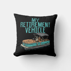 Pontoon Boat - My Retirement Vehicle Cushion