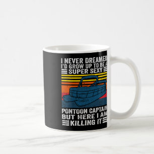 Pontoon Boating Lake Adventures For Summer Pontoon Coffee Mug