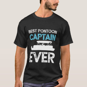 Pontoon Captain Boat Boating T-Shirt
