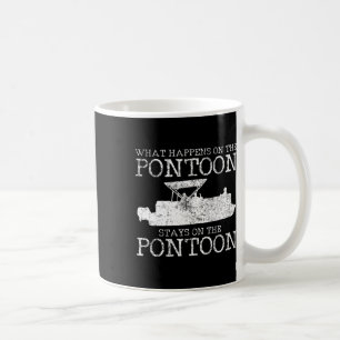 Pontoon Captain Boating Gift 1 Coffee Mug