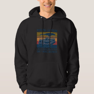 Pontoon Captain Like A Regular Captain Boat Vintag Hoodie