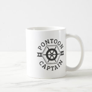 Pontoon Captain - Pontooning Boat Boating Nautical Coffee Mug
