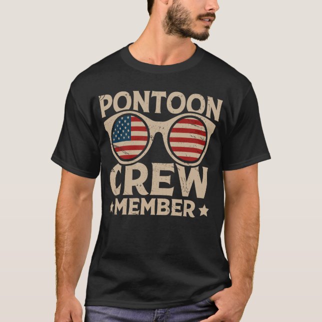 Pontoon Crew Member Boating Shirt (Front)