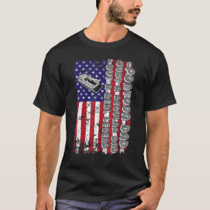 Pontoon Dad Just A Regular Dad But A Real Legend U T-Shirt