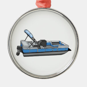 pontoon fun metal tree decoration