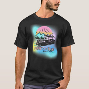 Pontoon Hair Dont Care Lake Life Summer Beach Boat T-Shirt