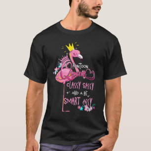 Pontoon Queen Classy Sassy And A Bit Smart Assy T-Shirt