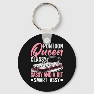Pontoon Queen Cly Sy And A Bit Smart Y  Key Ring