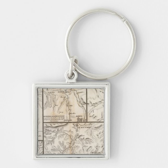 Ponts naturels key ring (Front)