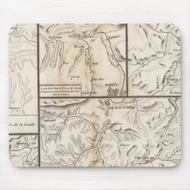 Ponts naturels mouse pad (Front)