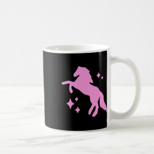 Pony And Heels Lover Pink Girls Clubs Disco Birthd Coffee Mug