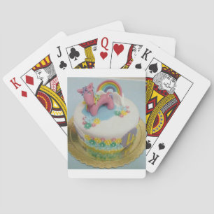 Pony cake 1 playing cards