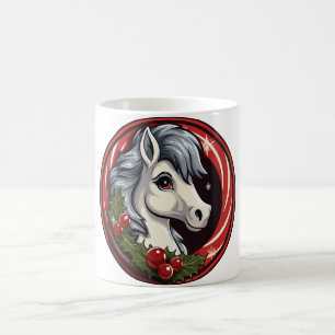 Pony Christmas Coffee Mug