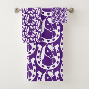 Pony Club Rider Bath Towel Set