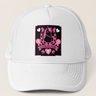 Pony Club Rider Trucker Hat