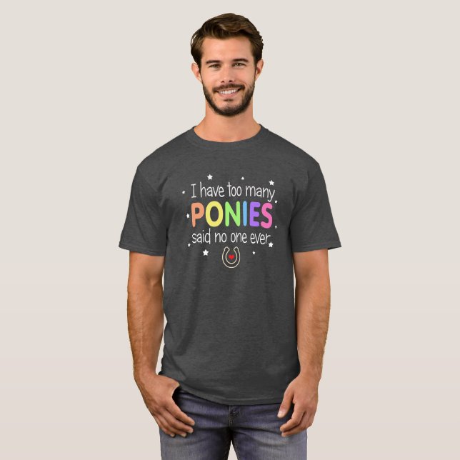 Pony Collector T-Shirt (Front Full)