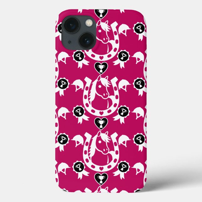 Pony Dressage Home Decor Case-Mate iPhone Case (Back)