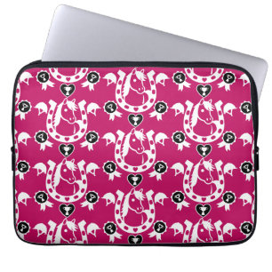 Pony Dressage Home Decor Laptop Sleeve