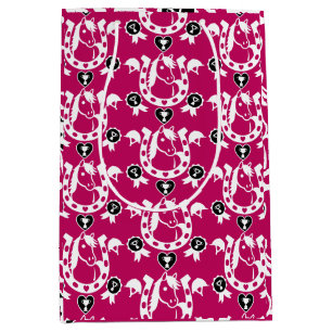 Pony Dressage Home Decor Medium Gift Bag