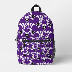 Pony Dressage Home Decor Printed Backpack