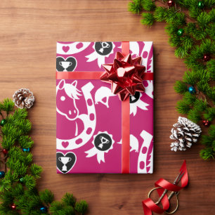Pony Dressage Home Decor Wrapping Paper